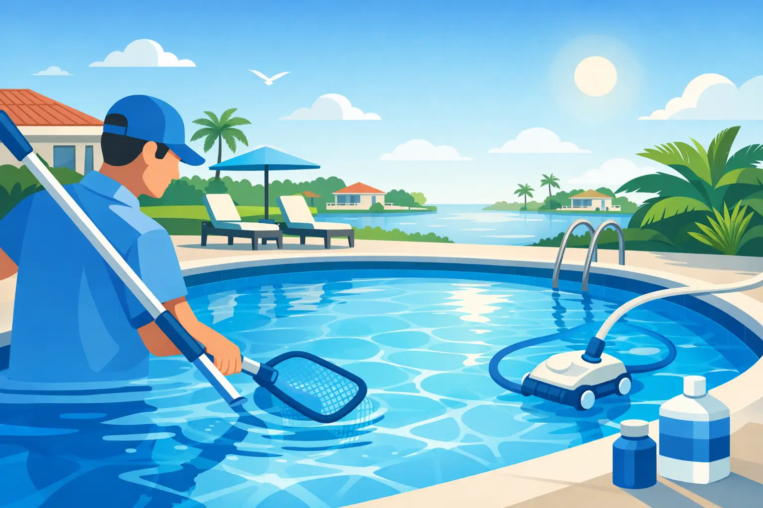 Pool Cleaning Port St. Lucie Keeps Water Clear