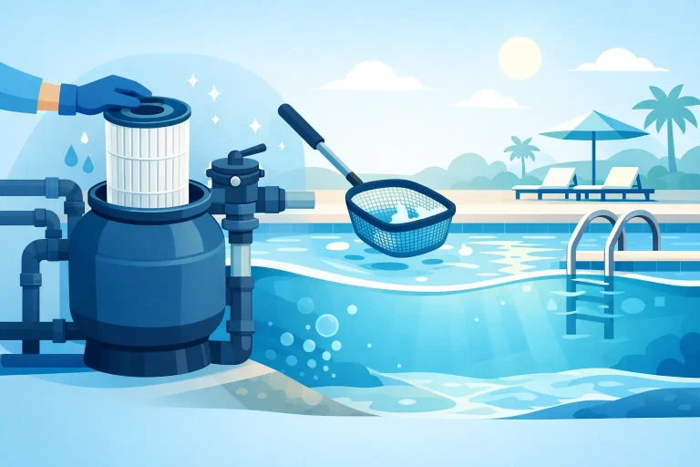How Pool Filter Cleaning Keeps Water Clear