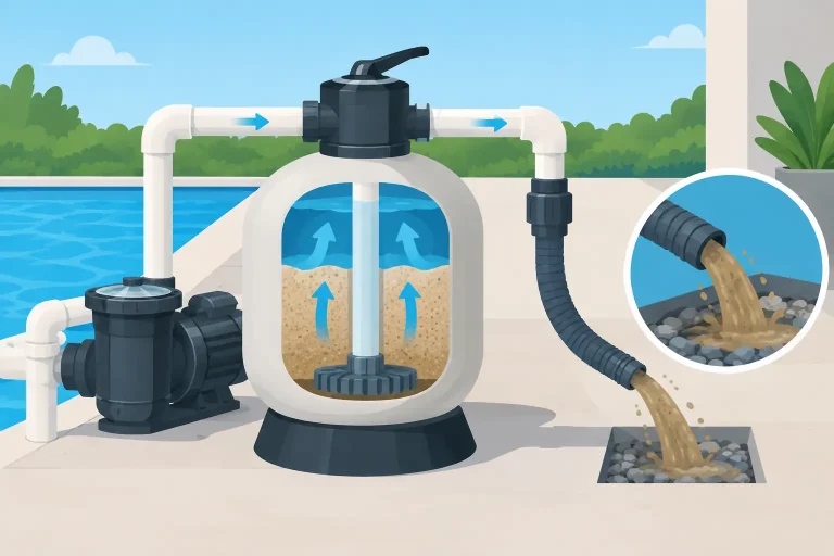 How to Backwash Sand Filter Systems Safely