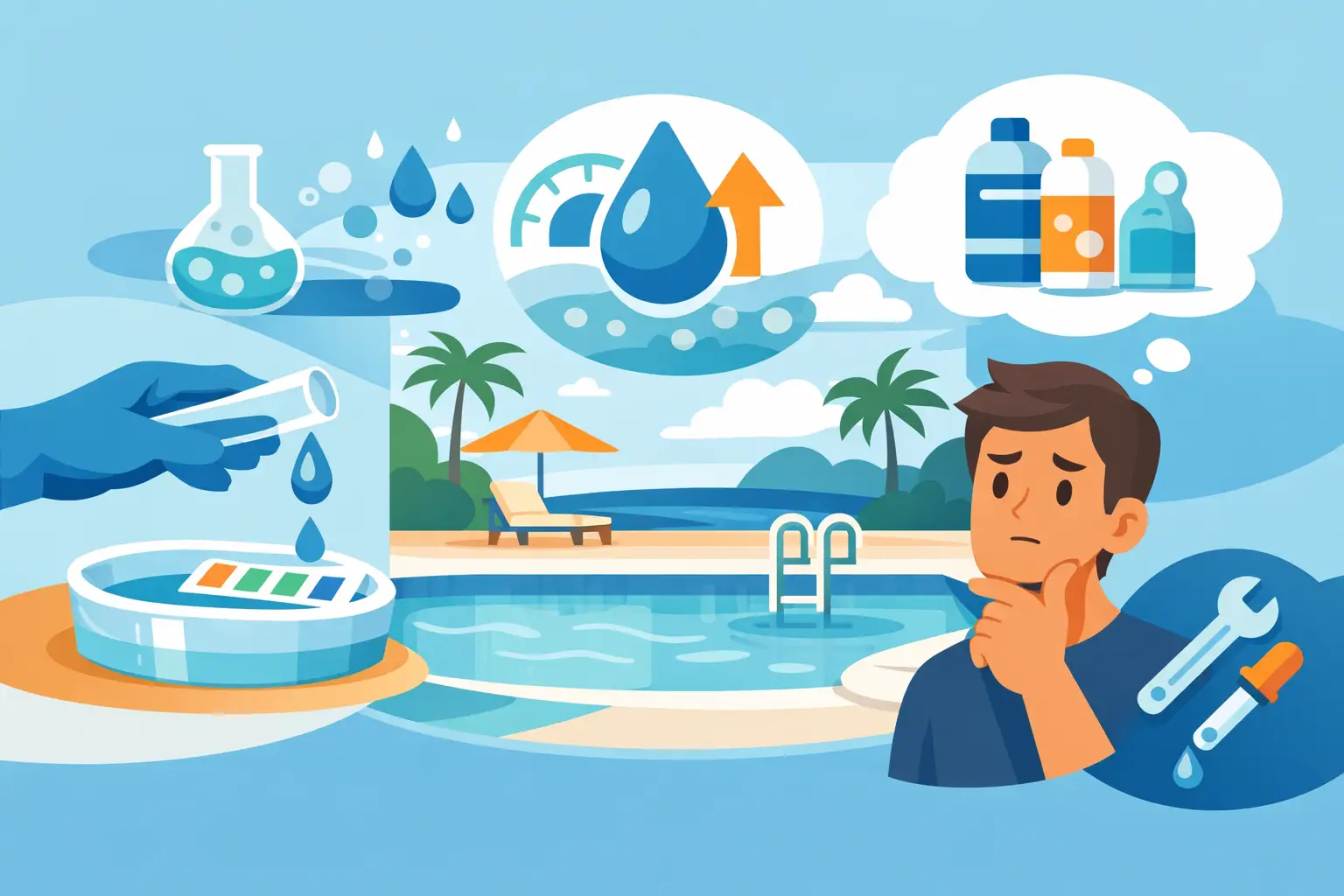 Why Is My Pool pH High? Causes and Fixes